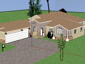 平房住宅建筑設計 SketchUp模型免費下載與實用指南